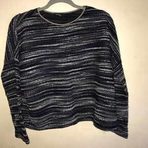 MANGO Casual Striped Long sleeve Top